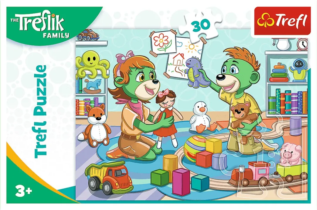 Trefl Stripfiguren Puzzle 30 Stuks - Meerkleurig