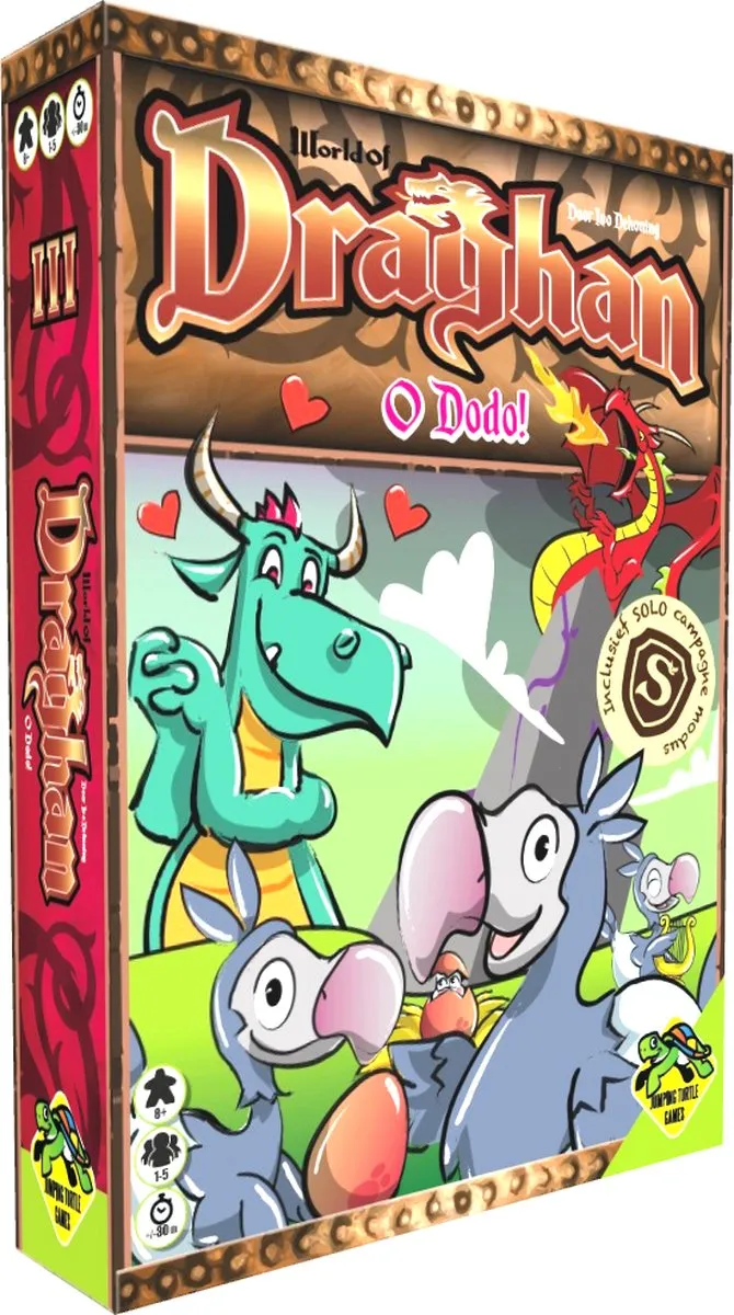 Jumping Turtle Games World of Draghan O Dodo Kaartspel
