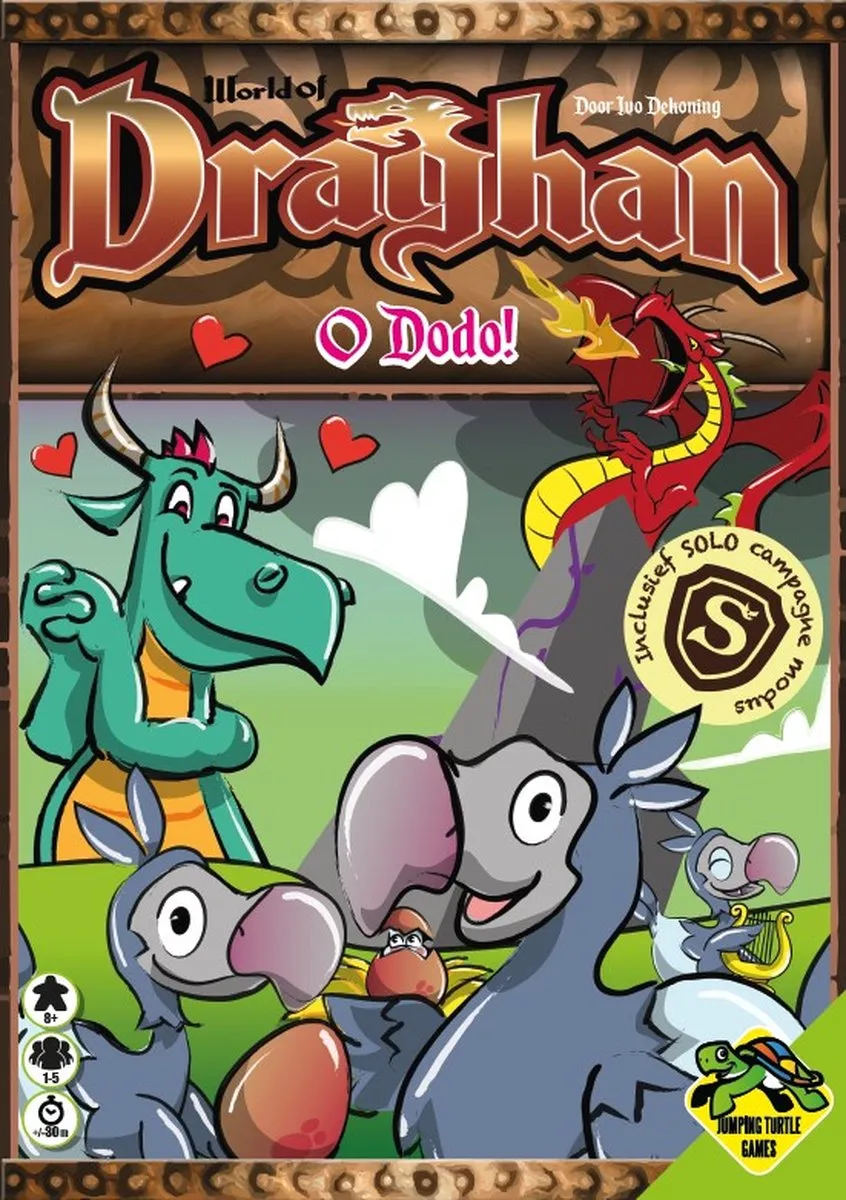 Jumping Turtle Games World of Draghan O Dodo Kaartspel