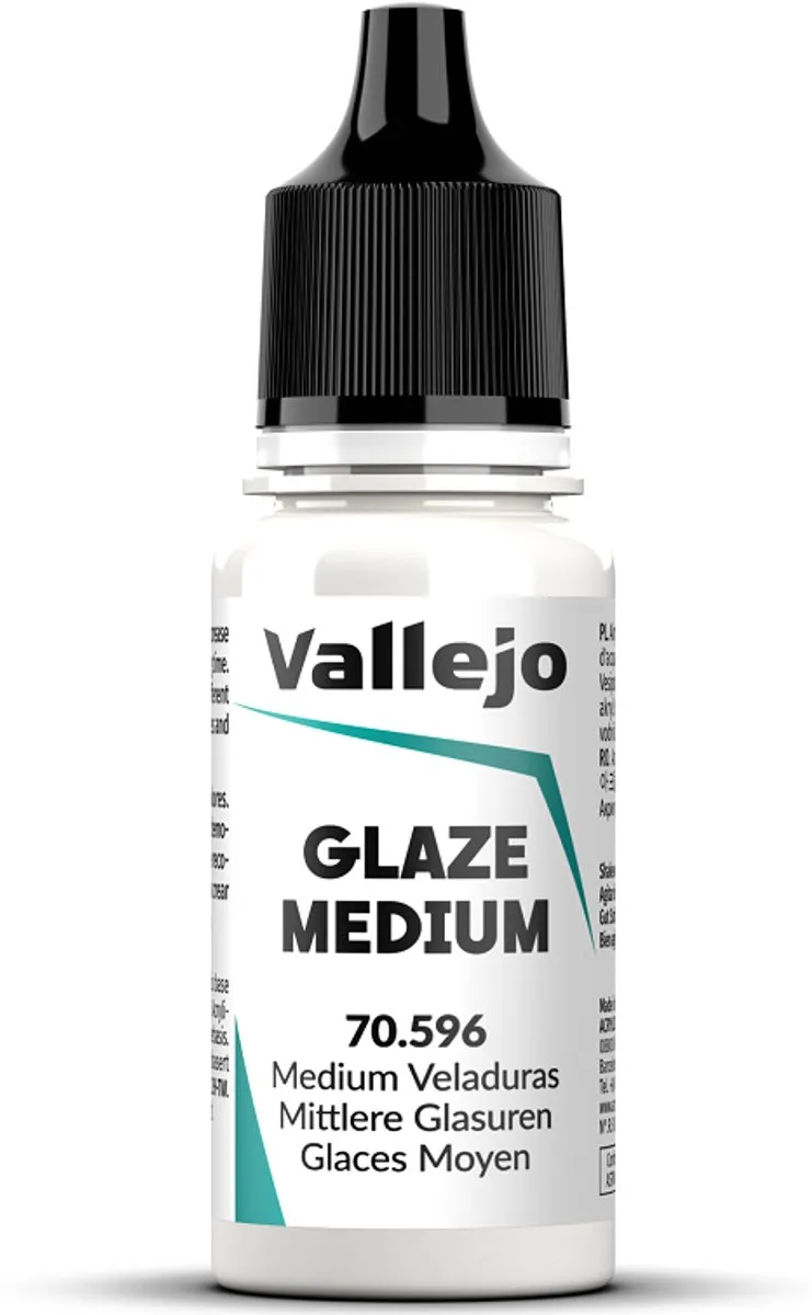 Vallejo Hobbyverf Acrylverf Glaze Medium 18ml