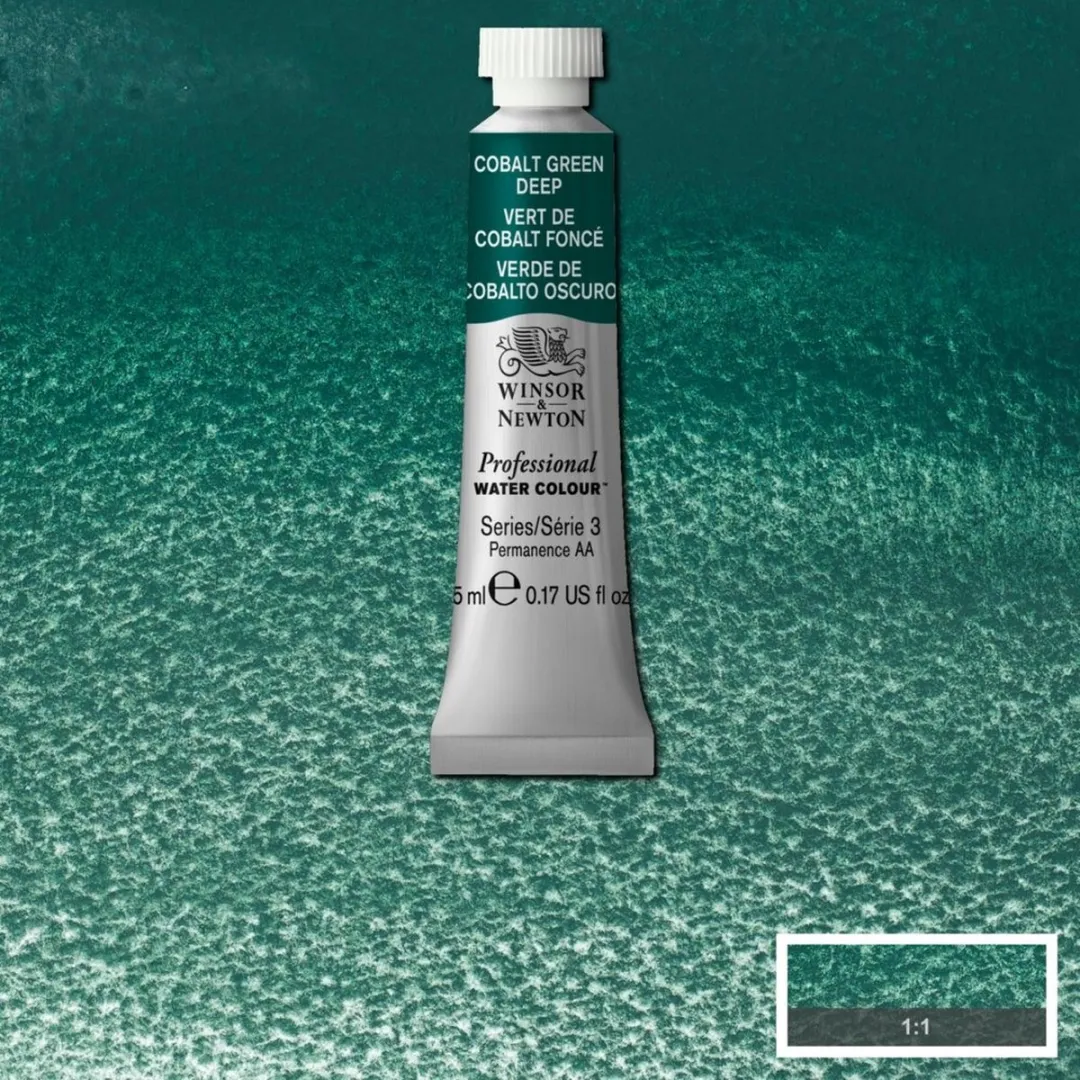 Winsor & Newton Professional Aquarelverf Cobalt Green Deep 5ml