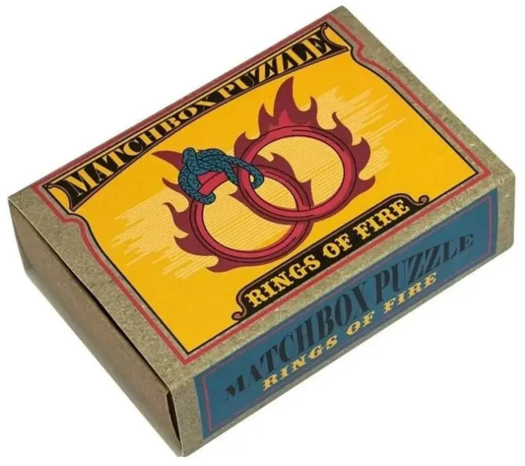 Matchbox Puzzel Rings of Fire Breinbreker