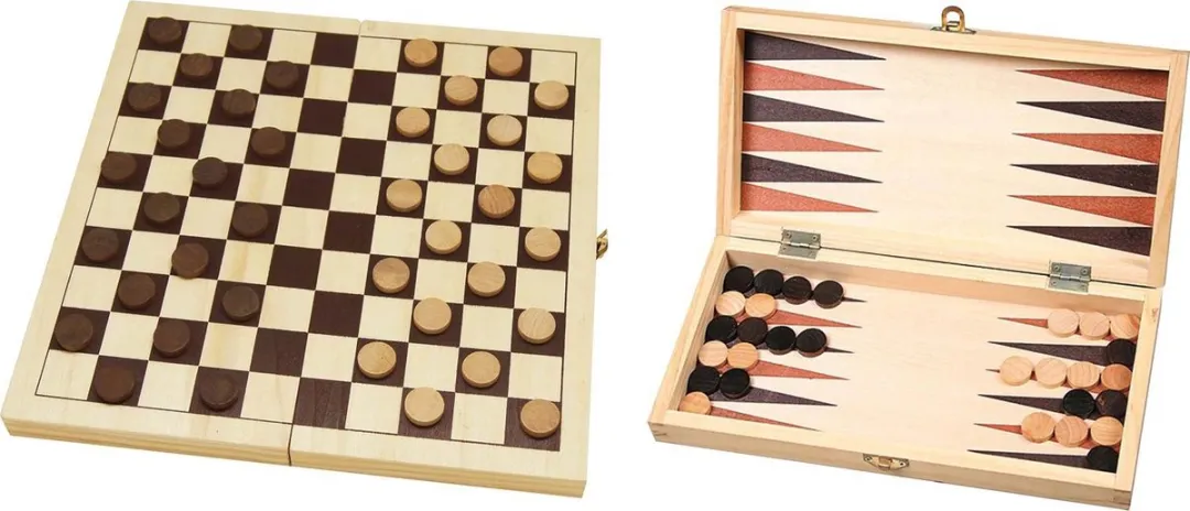 HOT Games Dam- en Backgammonset 30mm