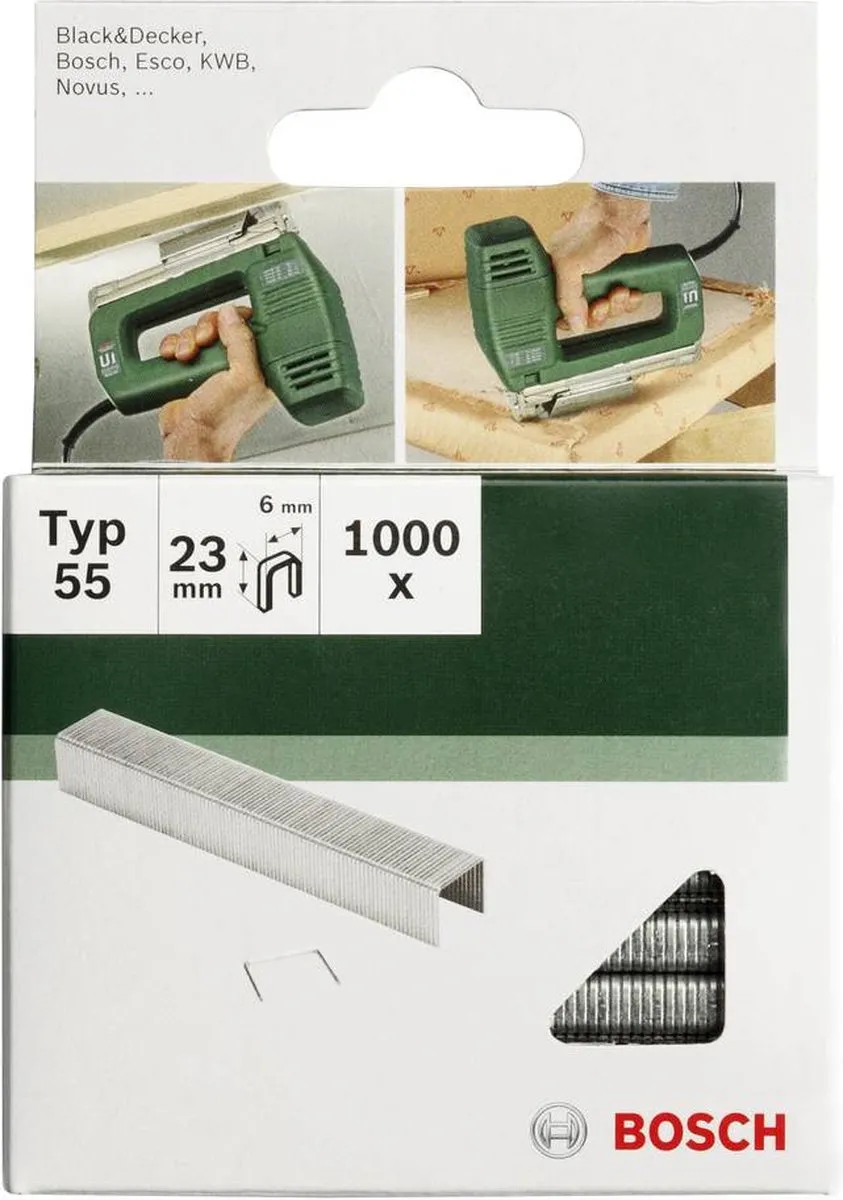 Bosch Niet Type 55 16,0mm - 1000 Stuks