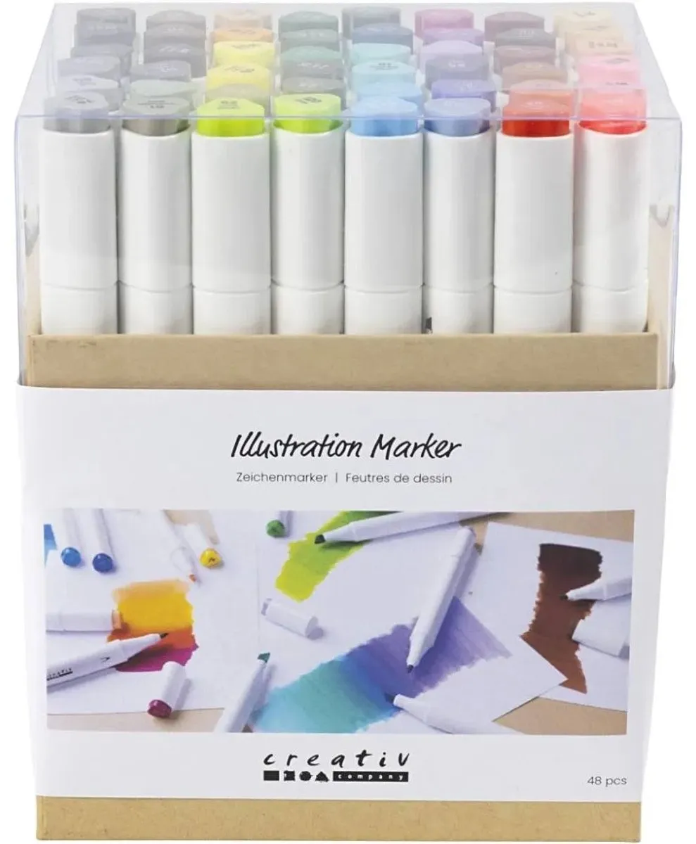 Creativ Company Alcoholmarker Standaardkleuren