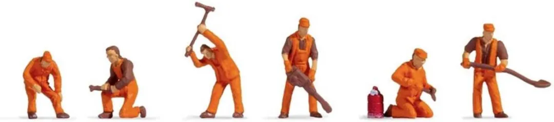 Noch 38012 Spoorwerkers Figuur