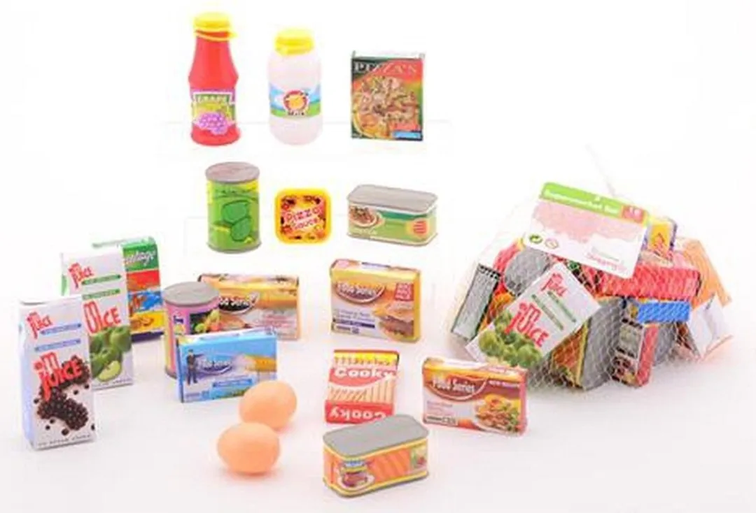 Johntoy Speelgoed Boodschappen 18 Stuks