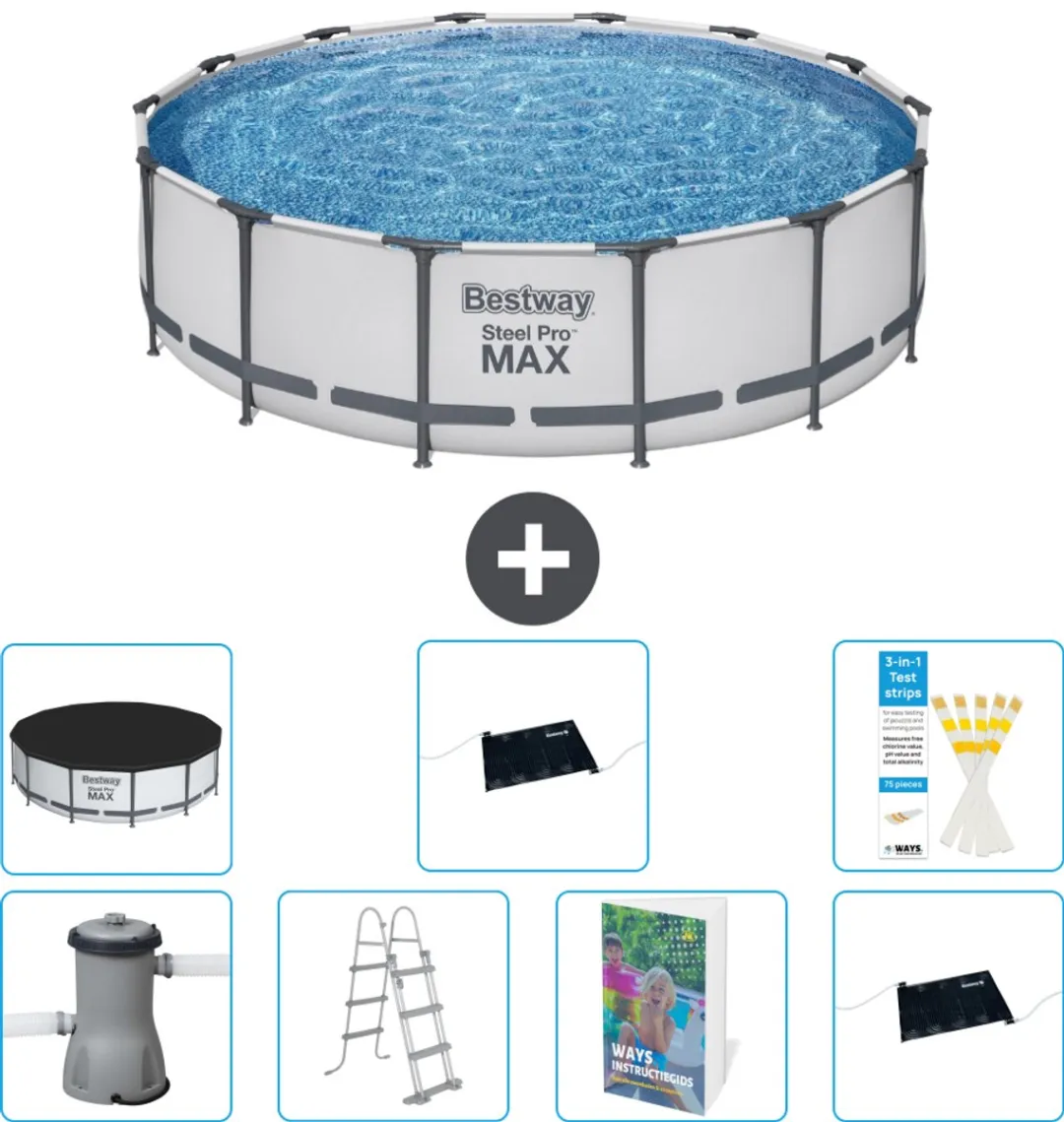Bestway Steel Pro MAX Zwembad 427x107cm