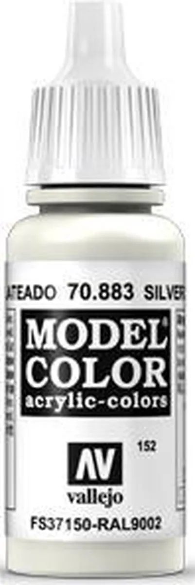 Vallejo Model Color Silvergrey Acrylverf 17ml