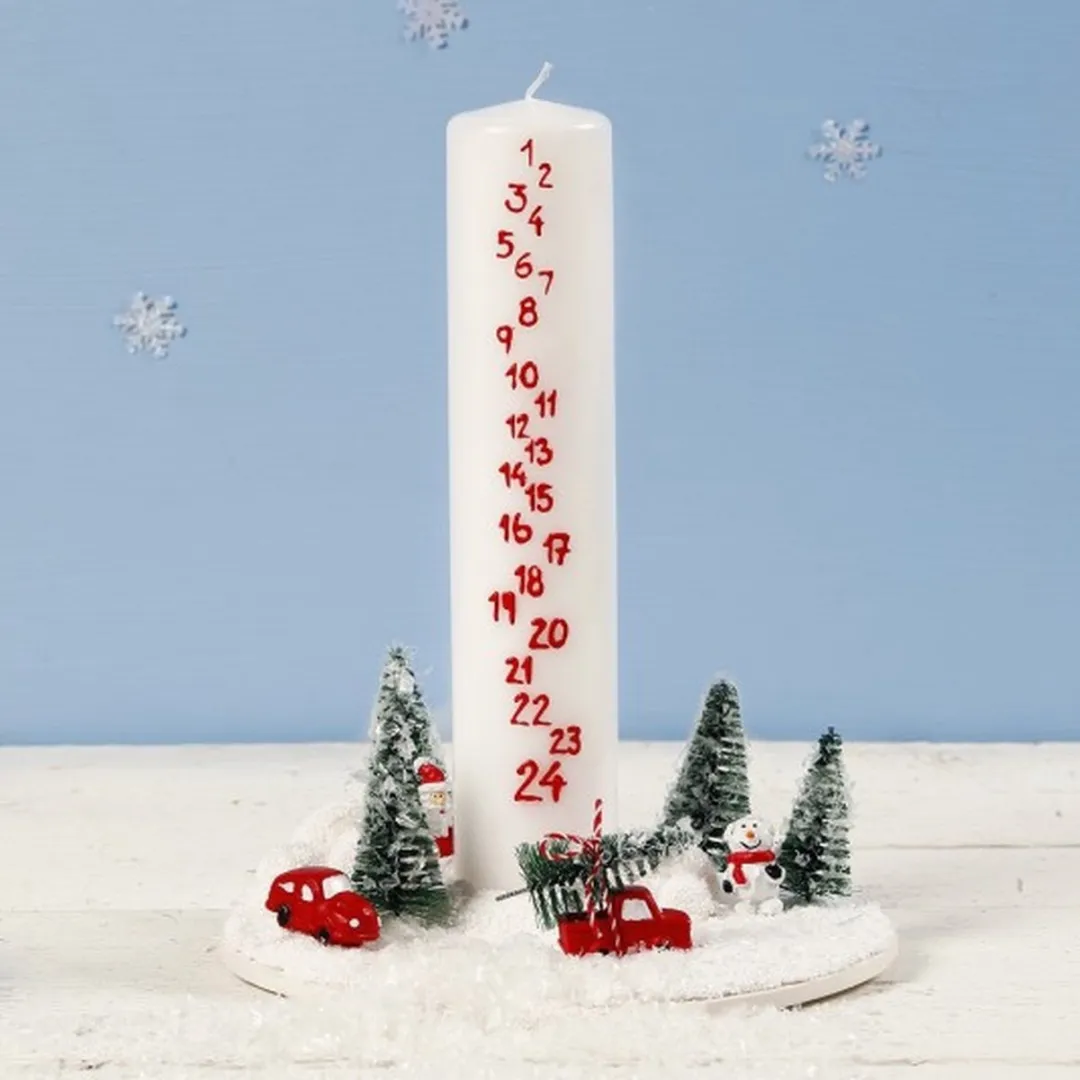 Creativ Company Mini Kerstfiguren 35mm - 3 Stuks