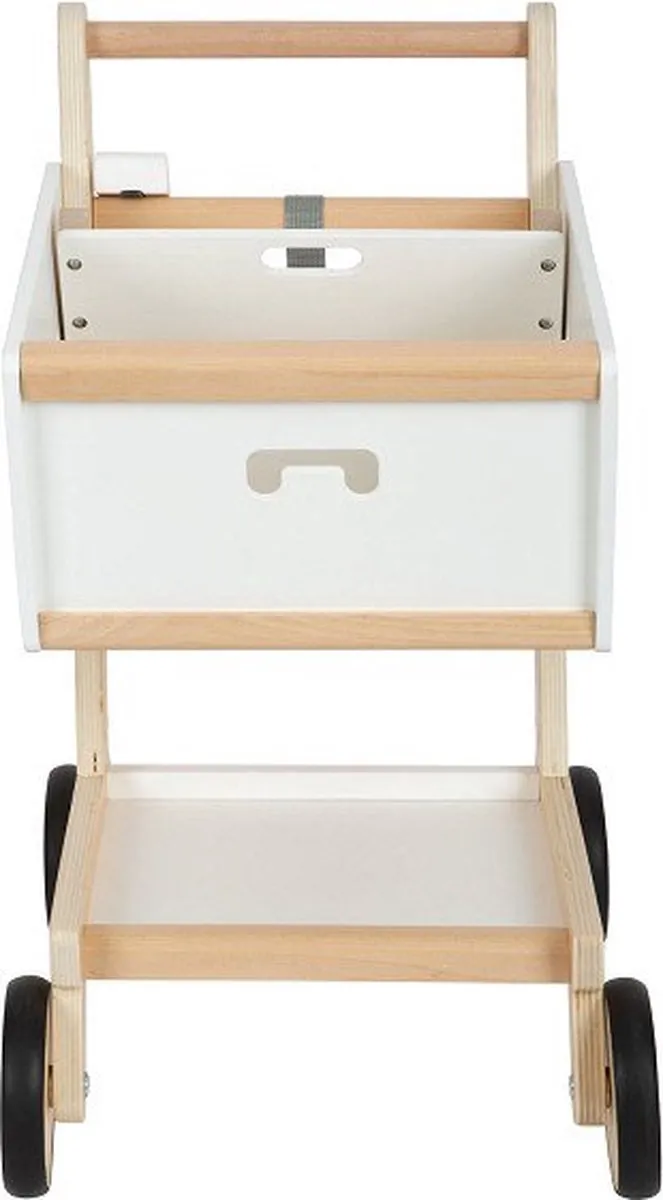 Small Foot Houten Winkelwagen - Wit