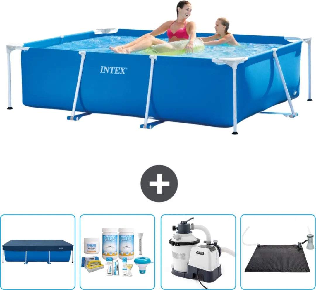 Intex Rechthoekig Frame Zwembad 220x150x60cm