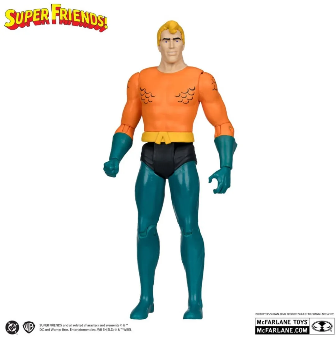 McFarlane Toys DC Retro Super Friends Aquaman Action Figure 15cm - Multi