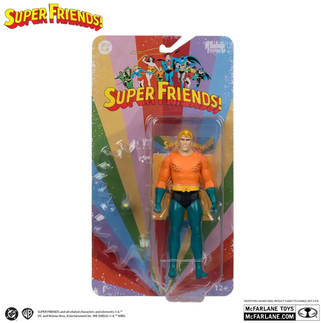 McFarlane Toys DC Retro Super Friends Aquaman Action Figure 15cm - Multi