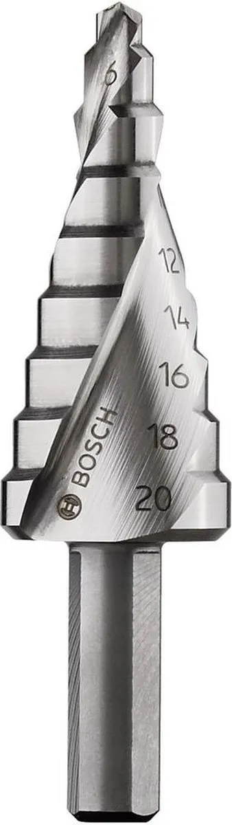 Bosch Trappenboor HSS 4,0 x 75mm - Metaal - MPN 2609255115