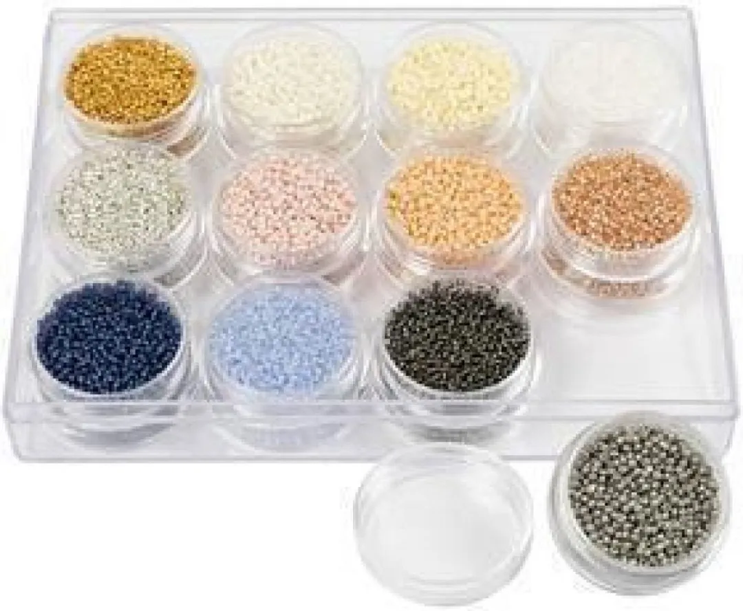 Creativ Company Rocailles Multicolor - 12 Stuks