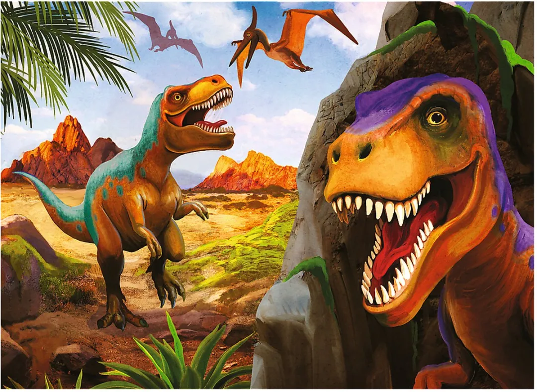 Trefl Dinozaur Puzzle 20 Stuks - Meerkleurig