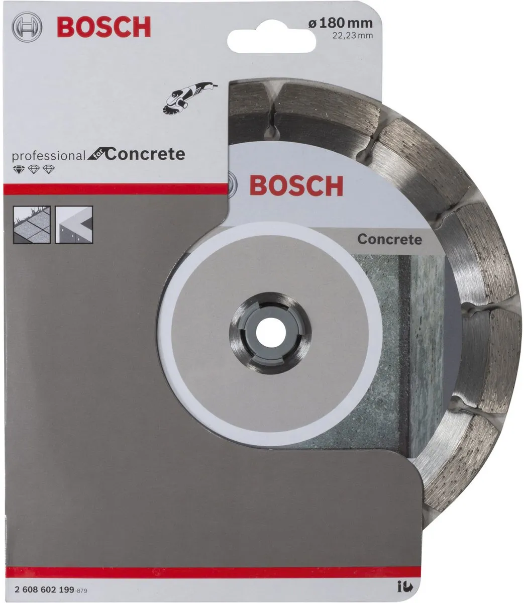 Bosch Diamantdoorslijpschijf Standard Concrete 180mm - 22,23mm As