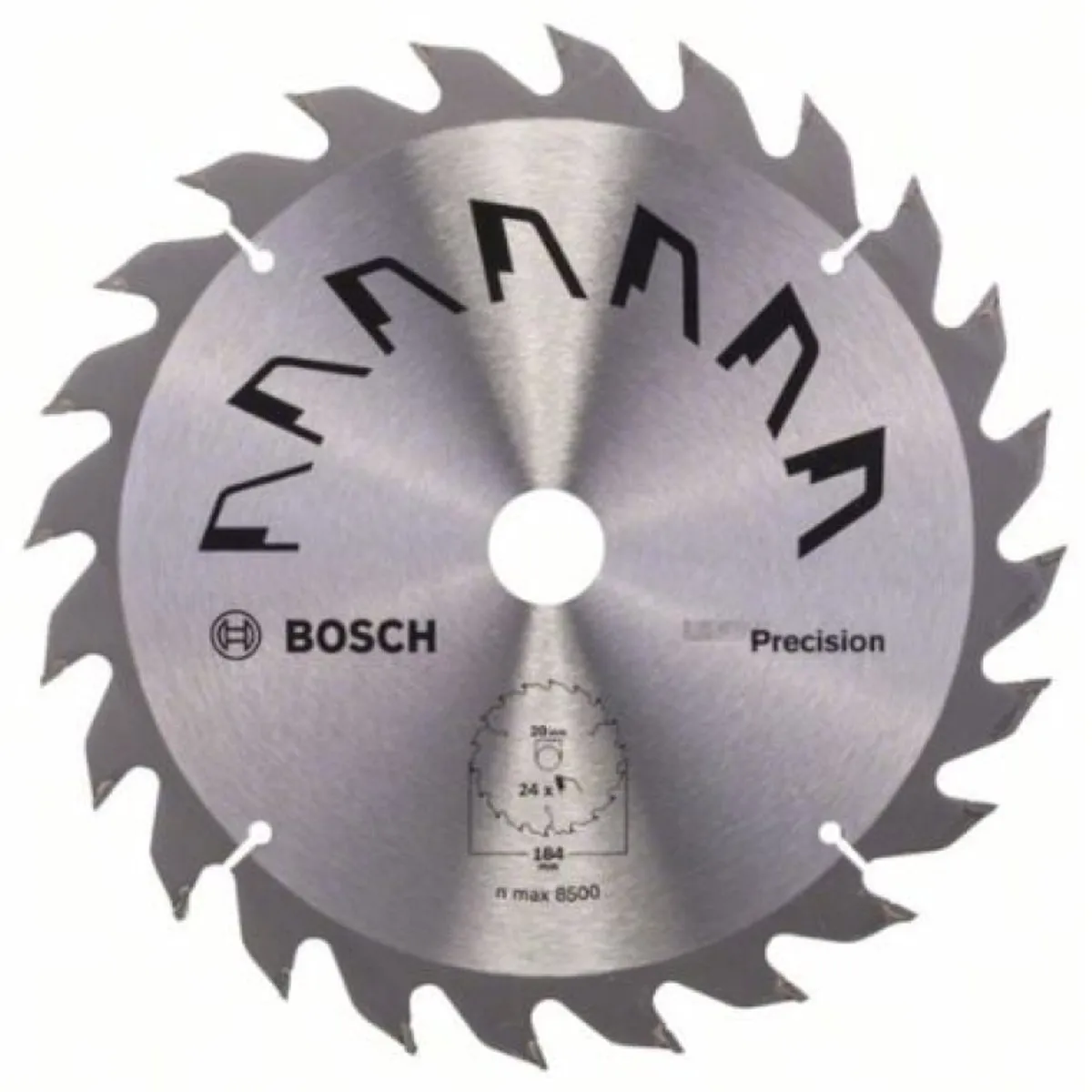 Bosch Professional Precision Cirkelzaagblad 184mm 24 Tanden