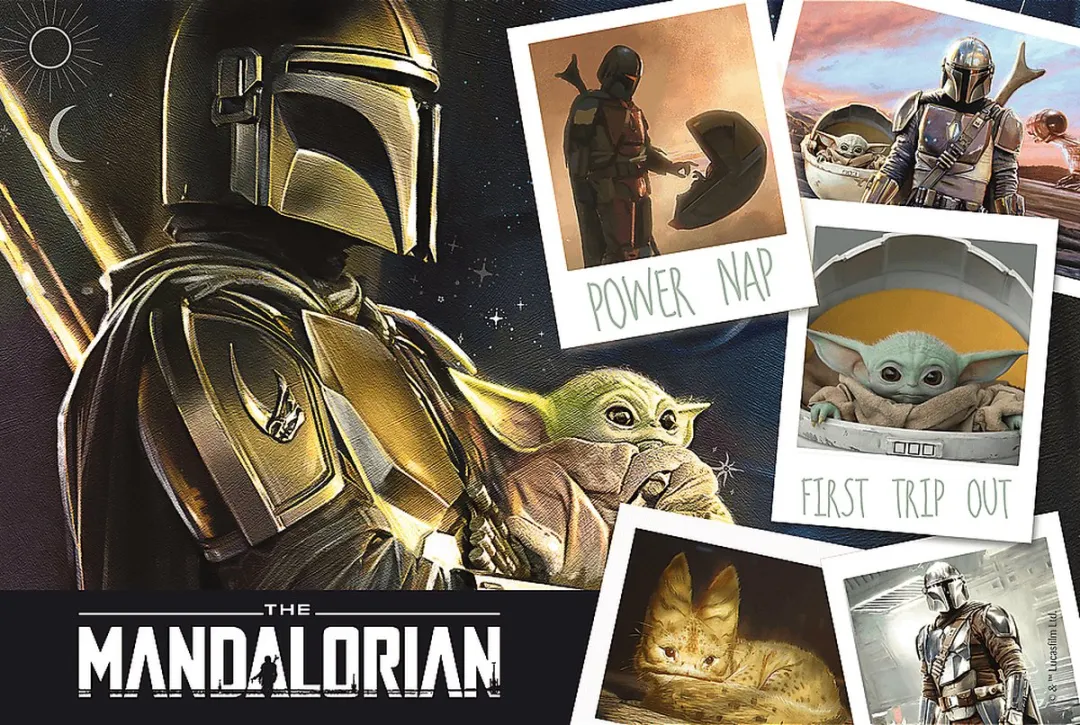 Trefl Star Wars Mandalorian Puzzel 1000 Stuks - Multicolor