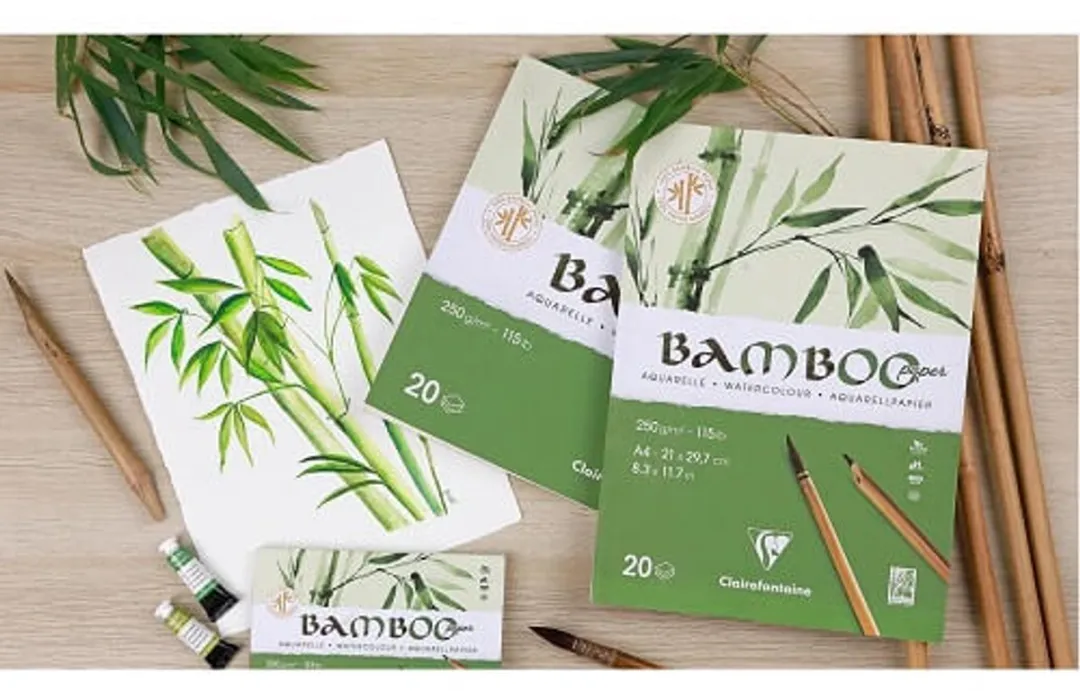 Clairefontaine Bamboo Aquarelpapier A3 - 15 Stuks - Ivoorwit - afbeelding 6 van 6