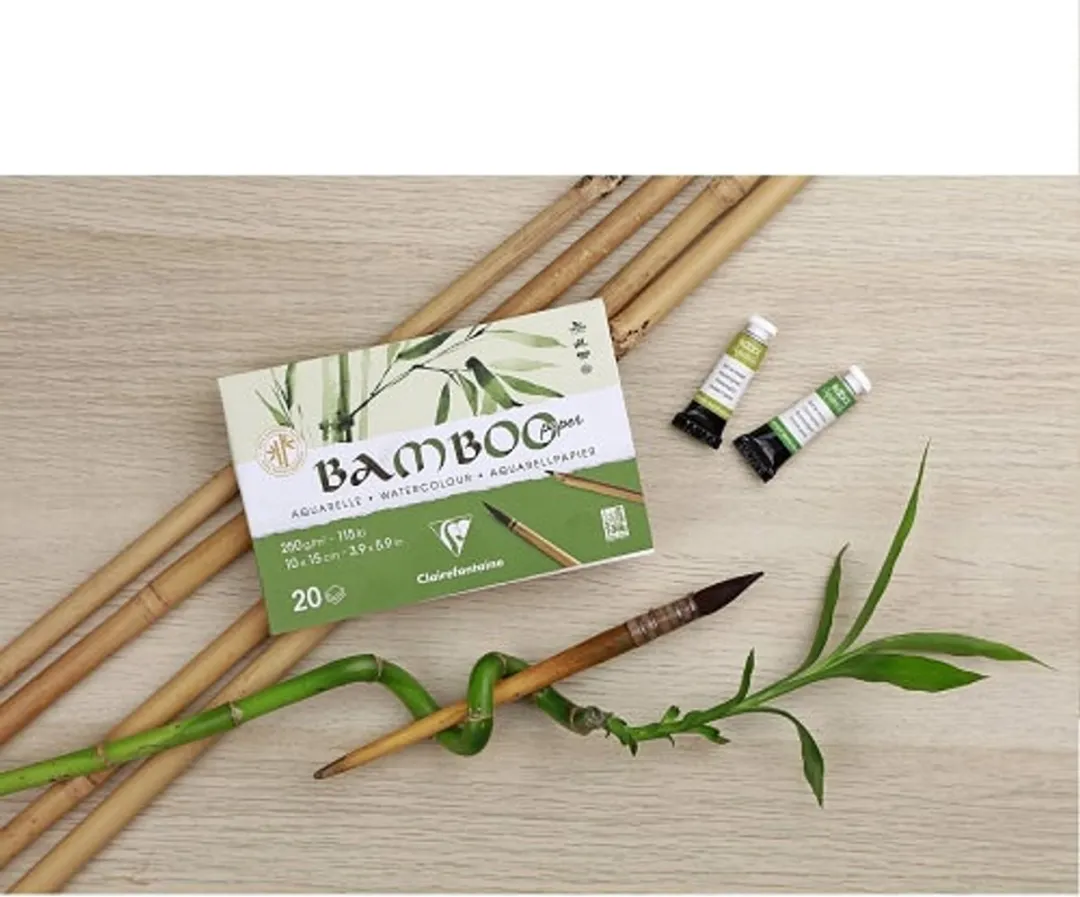 Clairefontaine Bamboo Aquarelpapier A3 - 15 Stuks - Ivoorwit