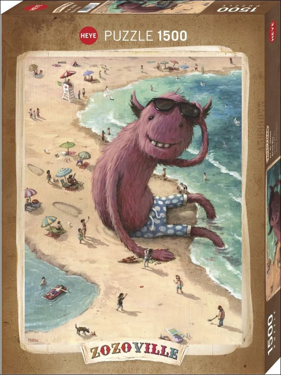 Heye Beach Boy Puzzel 1500 Stuks - Multicolor