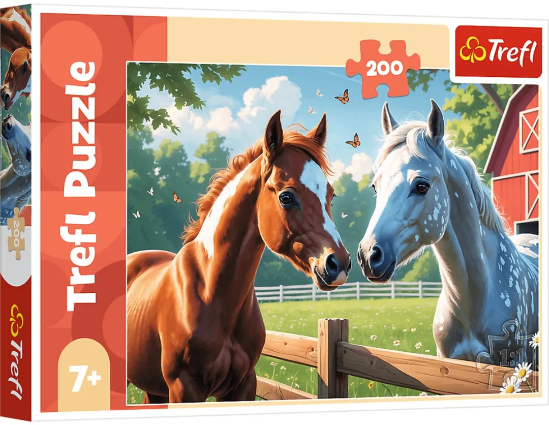 Trefl Legpuzzel Paarden 200 Stuks