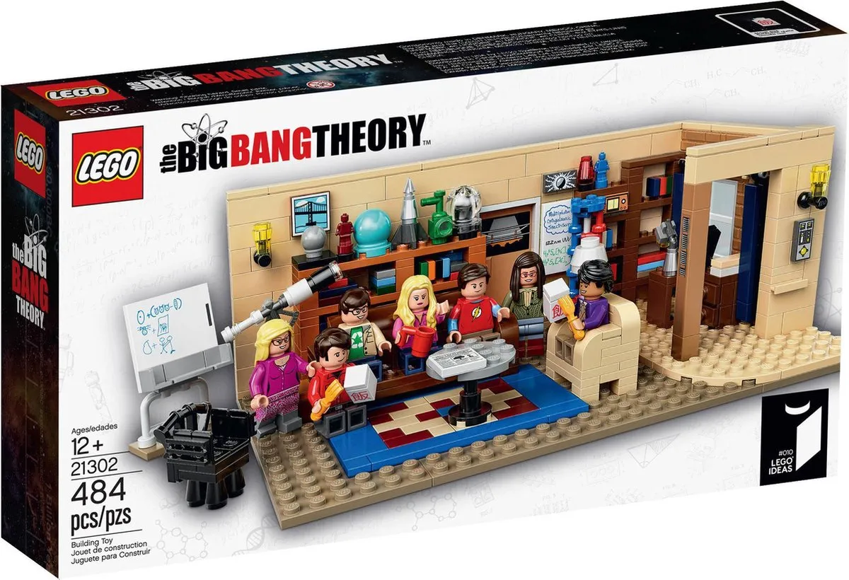LEGO Ideas The Big Bang Theory 21302 - 484 Stukken - 7 Minifiguren