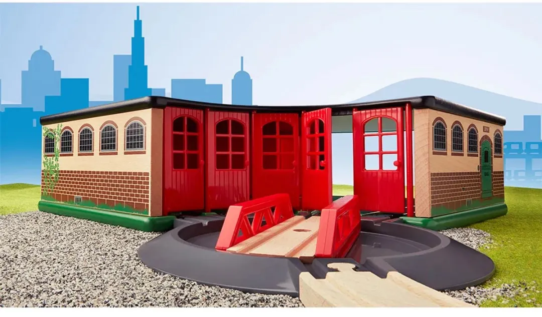 BRIO Treinremise 33736 - Rood