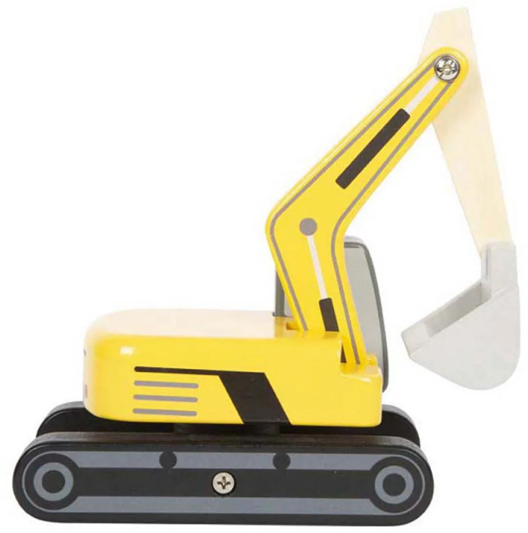 Small Foot Houten Graafmachine 12637 - Multicolor