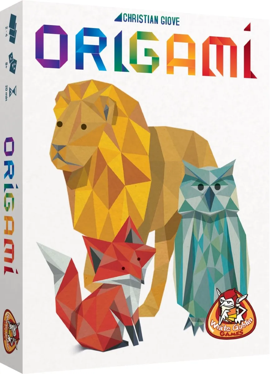 White Goblin Games Origami - Kaartspel voor papier vouwen - Games