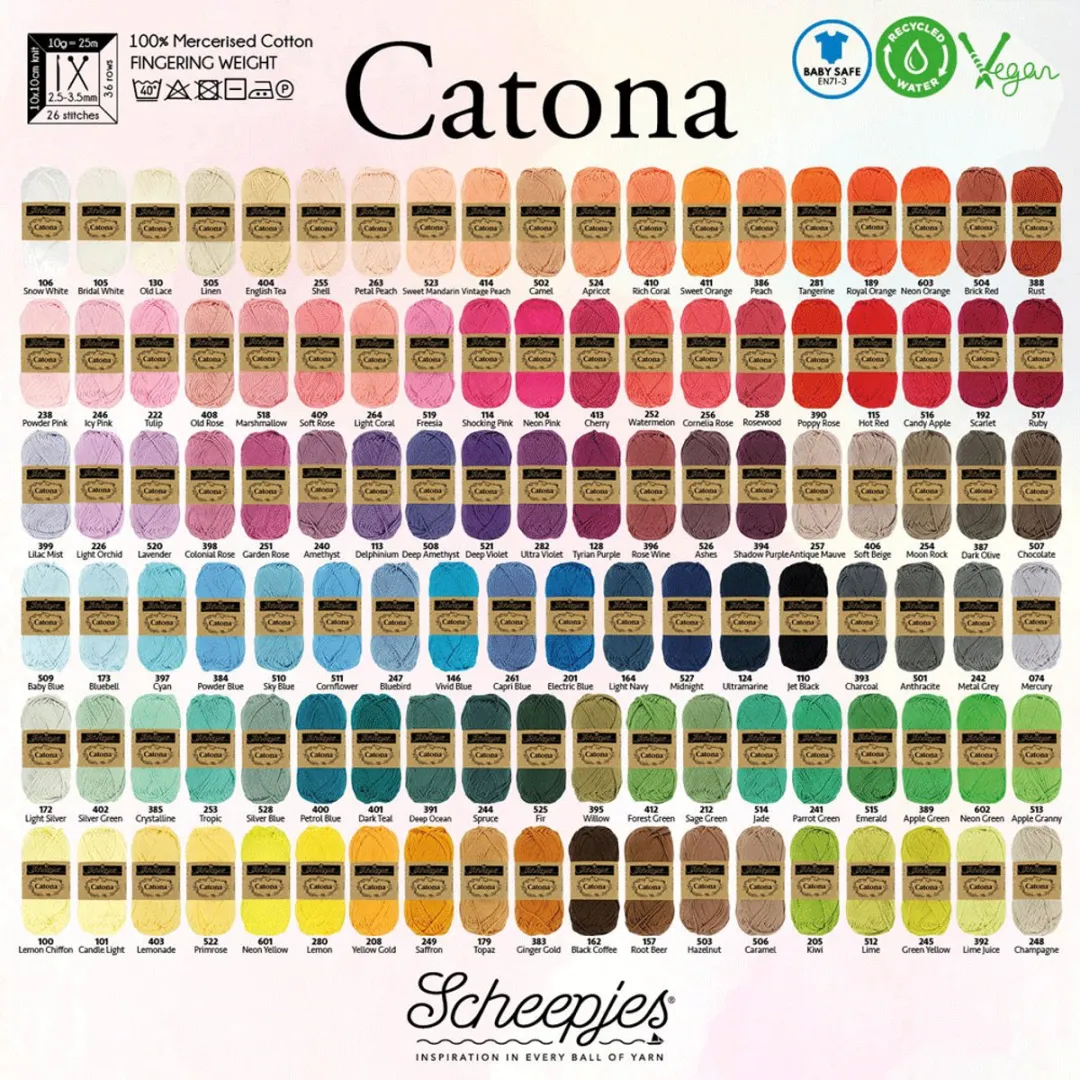 Scheepjes Catona 25g - Neon Pink