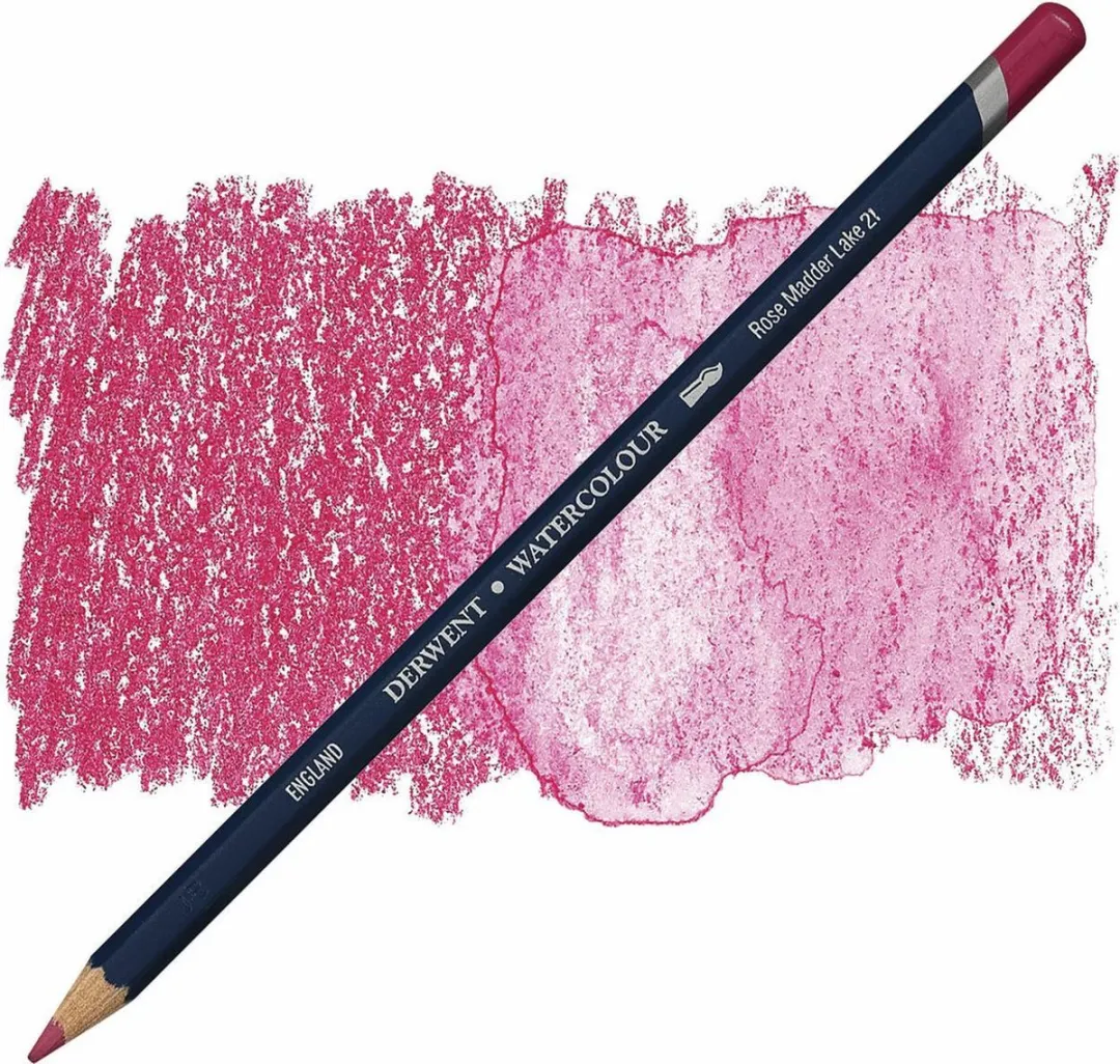 Derwent Watercolour Potlood Rose Madder Lake