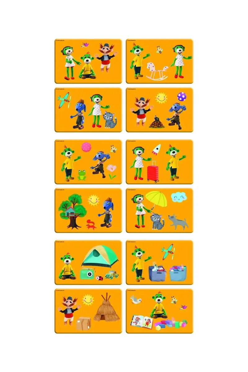 Trefl Magnetyczne Puzzle Treflikowy Dzień 73 Stuks - 2 Zestaven
