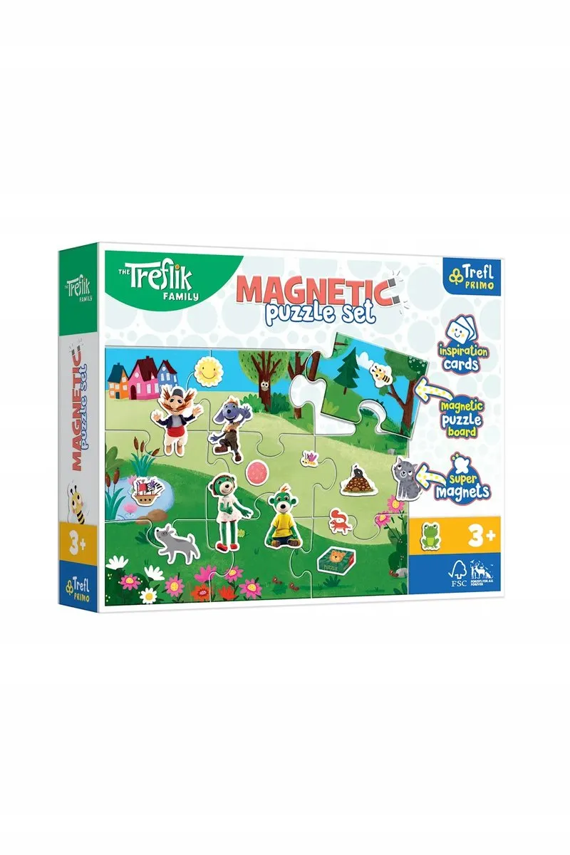 Trefl Magnetyczne Puzzle Treflikowy Dzień 73 Stuks - 2 Zestaven