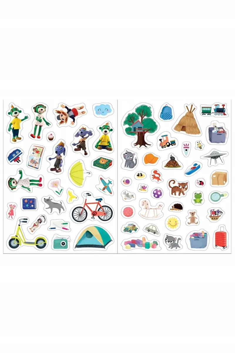 Trefl Magnetyczne Puzzle Treflikowy Dzień 73 Stuks - 2 Zestaven