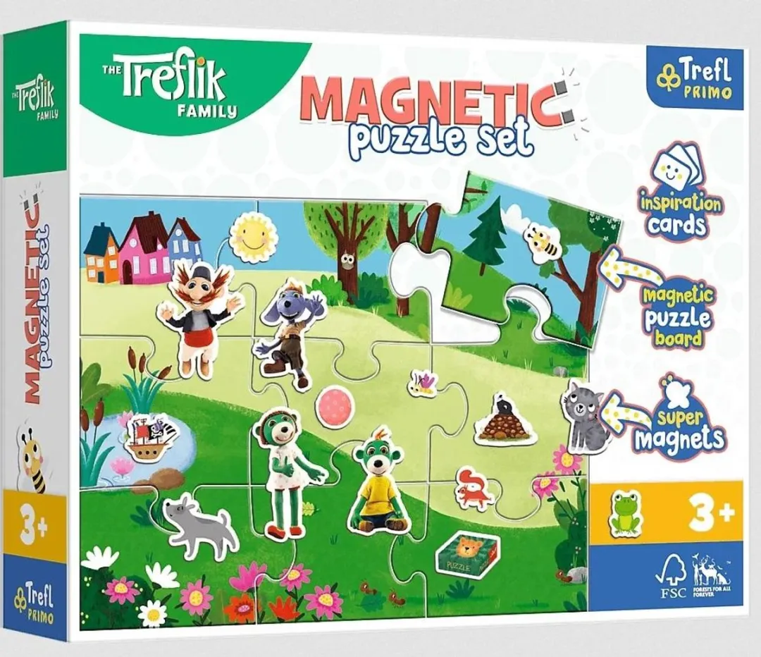 Trefl Magnetyczne Puzzle Treflikowy Dzień 73 Stuks