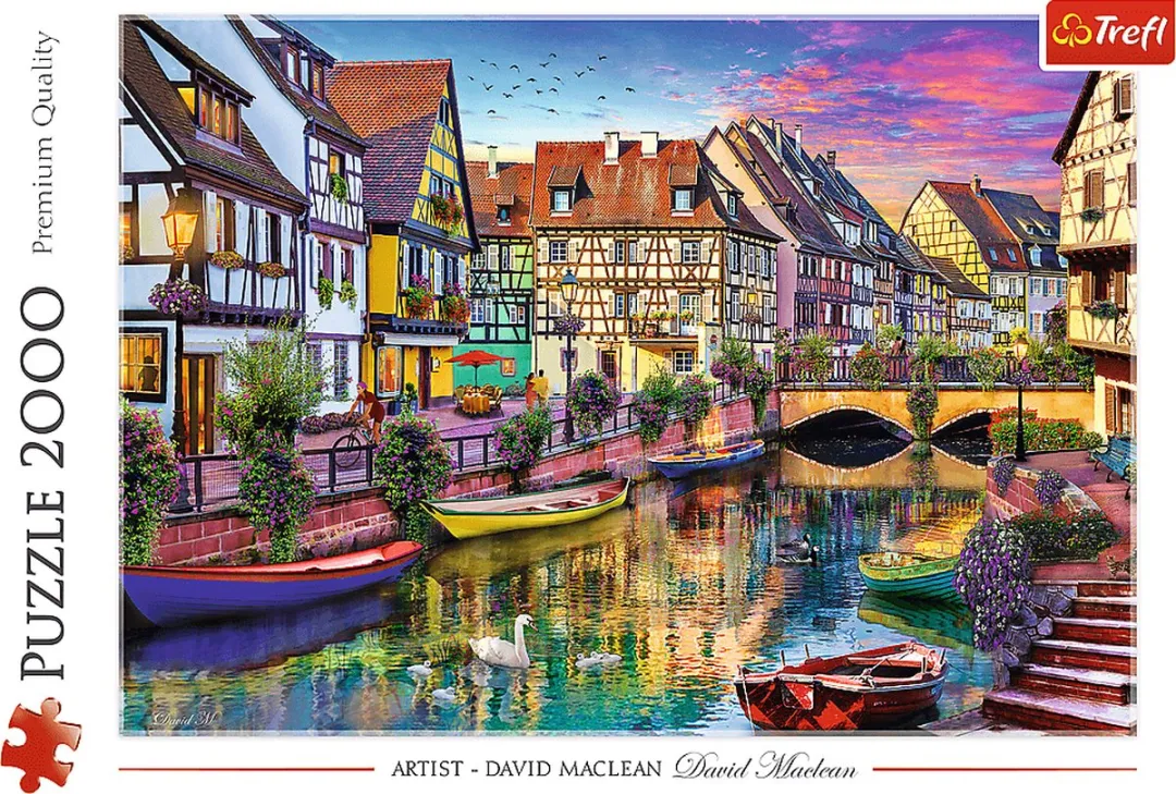 Trefl 2000 Puzzle Colmar Frankrijk 1000 Stuks - Multicolor