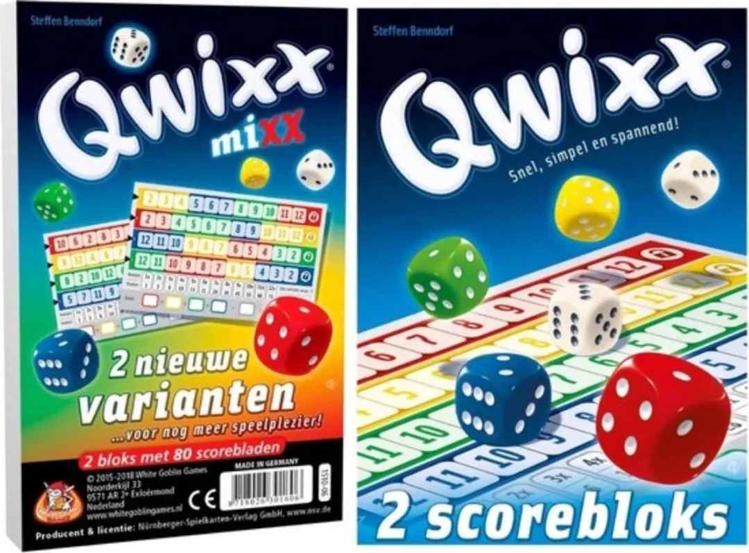 White Goblin Games Qwixx Uitbreidingsset