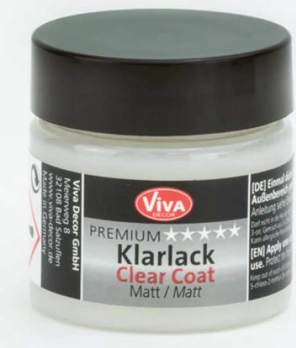 Viva Decor Premium Klarlack Matt 100ml