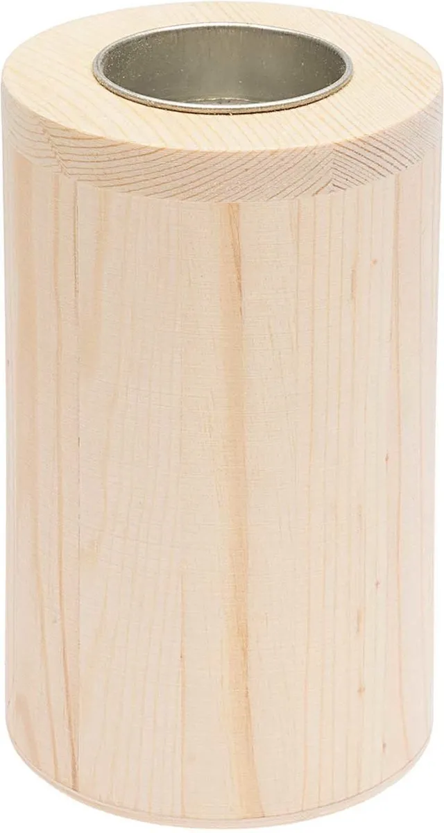 Rico Design Houten Kaarsenhouder