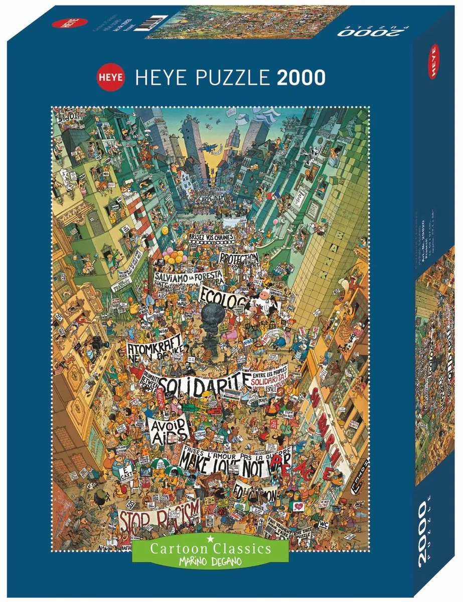 Heye Protest! Legpuzzel 2000 Stuks
