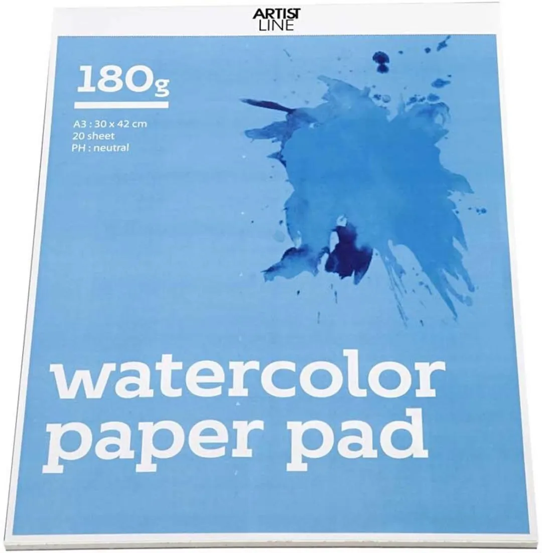 Creativ Company Aquarelblok A3 Wit - 20 Vel
