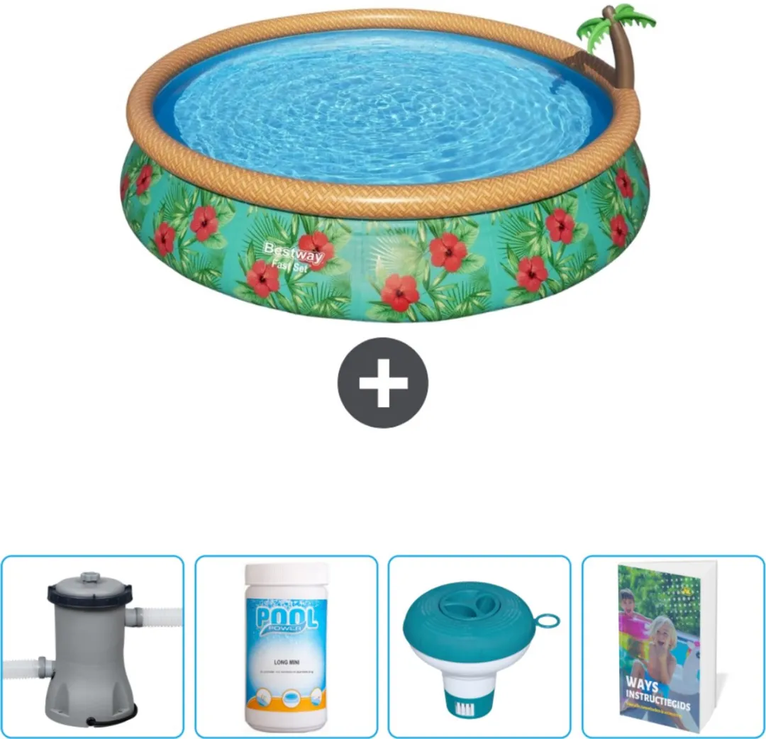 Bestway Fast Set Rond Zwembad 457x84cm