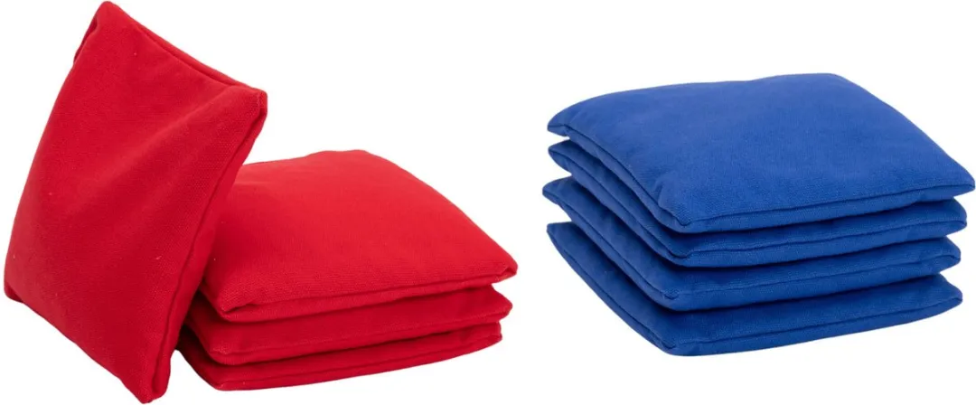 Wicked Wood Games Cornhole Bags Blauw/Rood