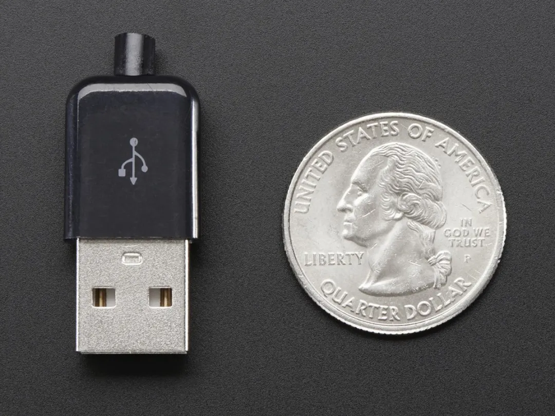Adafruit USB DIY Connector Shell A-M Plug 1827 - Meerkleurig