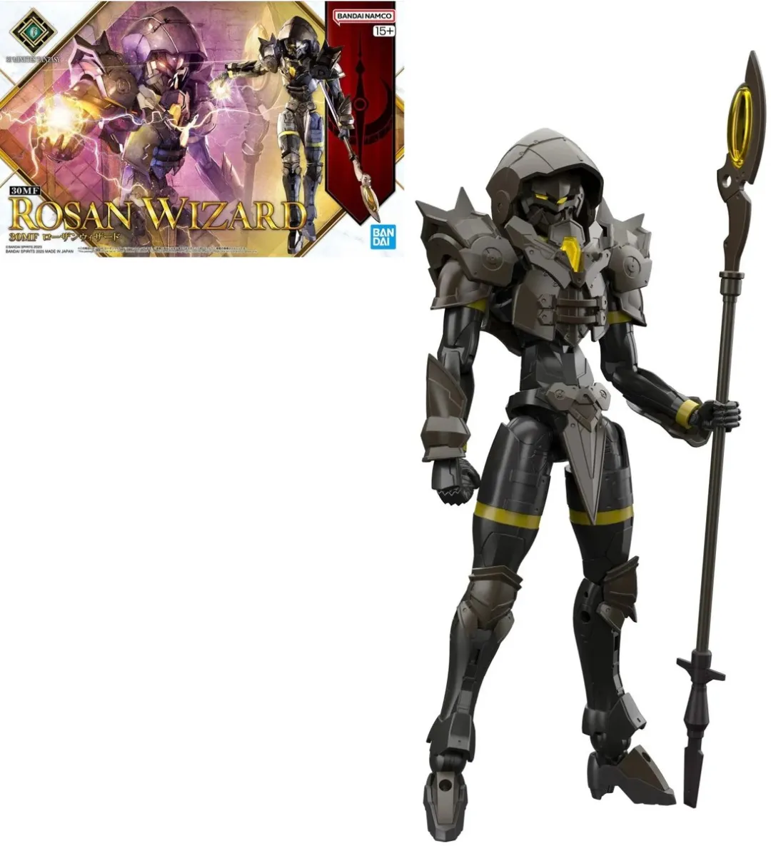 Bandai Hobby -30 Minute Fantasy Rosan Wizard Model Kit
