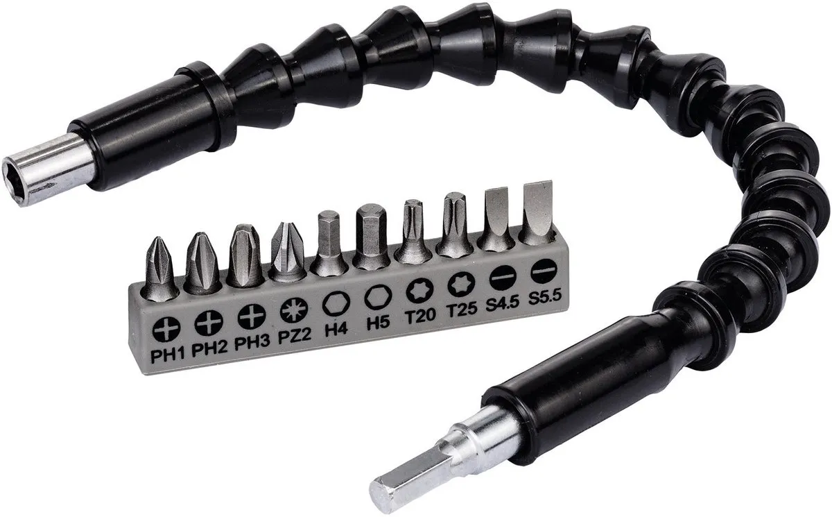 Bosch 11-delig Metaal Bitset