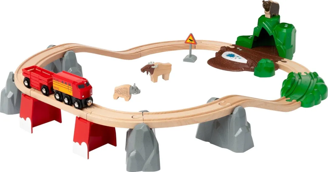 BRIO Noordelijke Dierenset 33988 - 26 Stuks - Multicolor